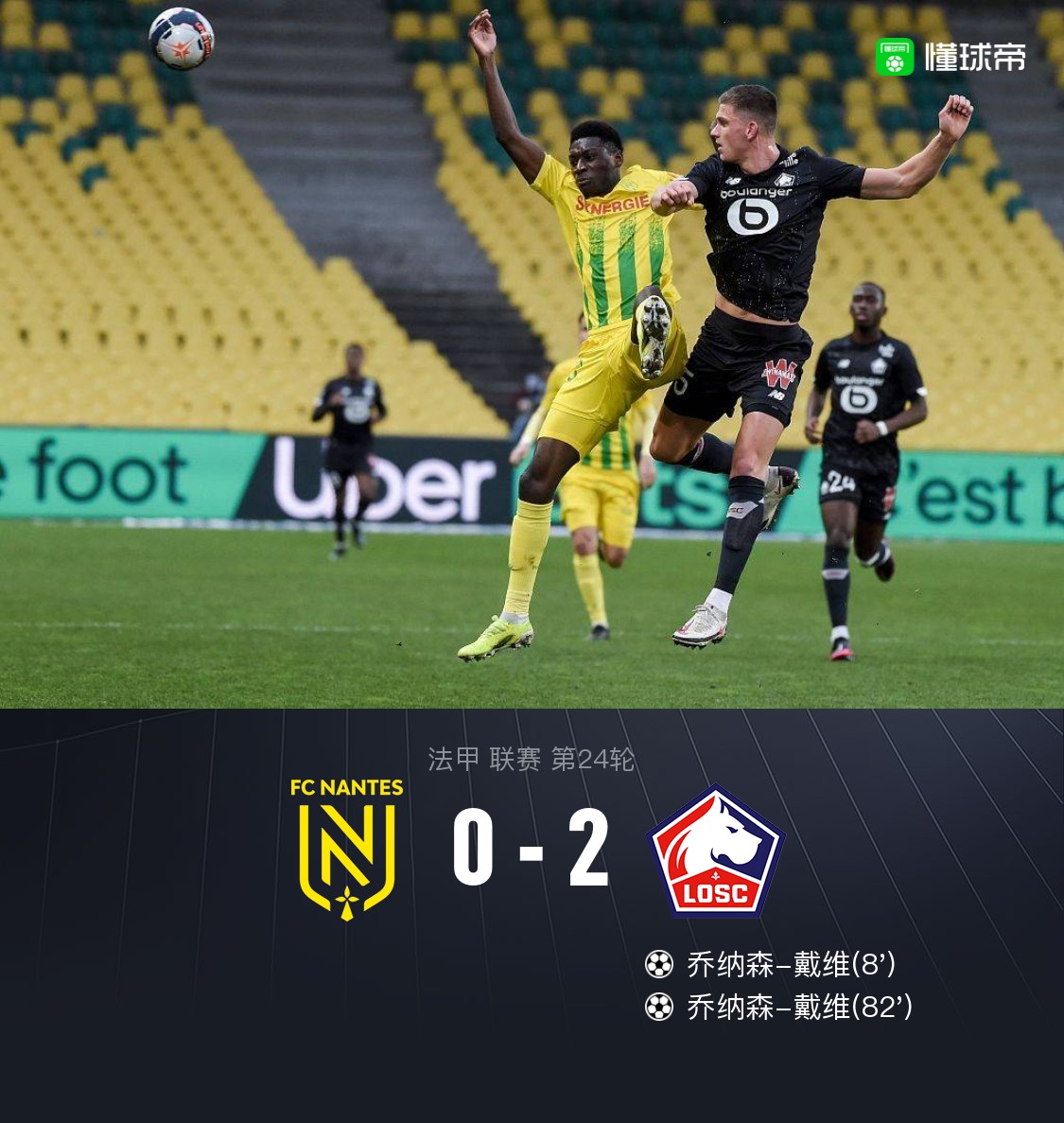 南特主场险胜,喜迎联赛两连胜 南特主场险胜,喜迎联赛两连胜
