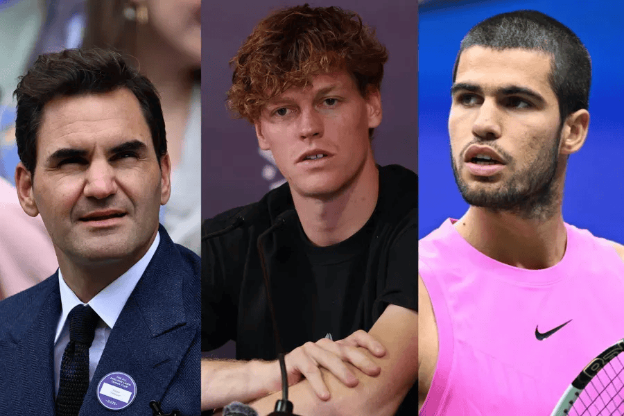 日本网球队碾压世界网球队，费德勒完成帽子戏法